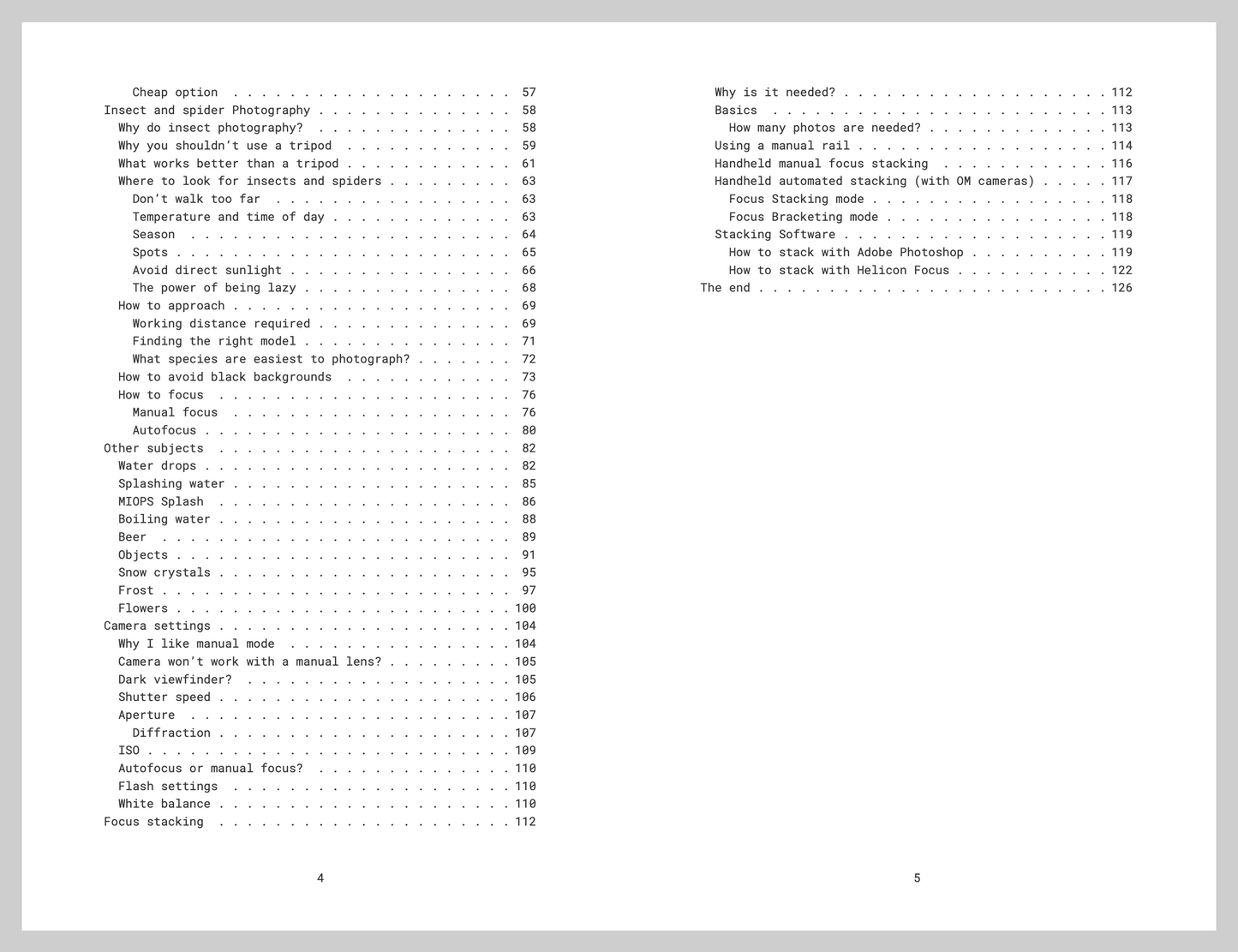 Macro Photography Handbook